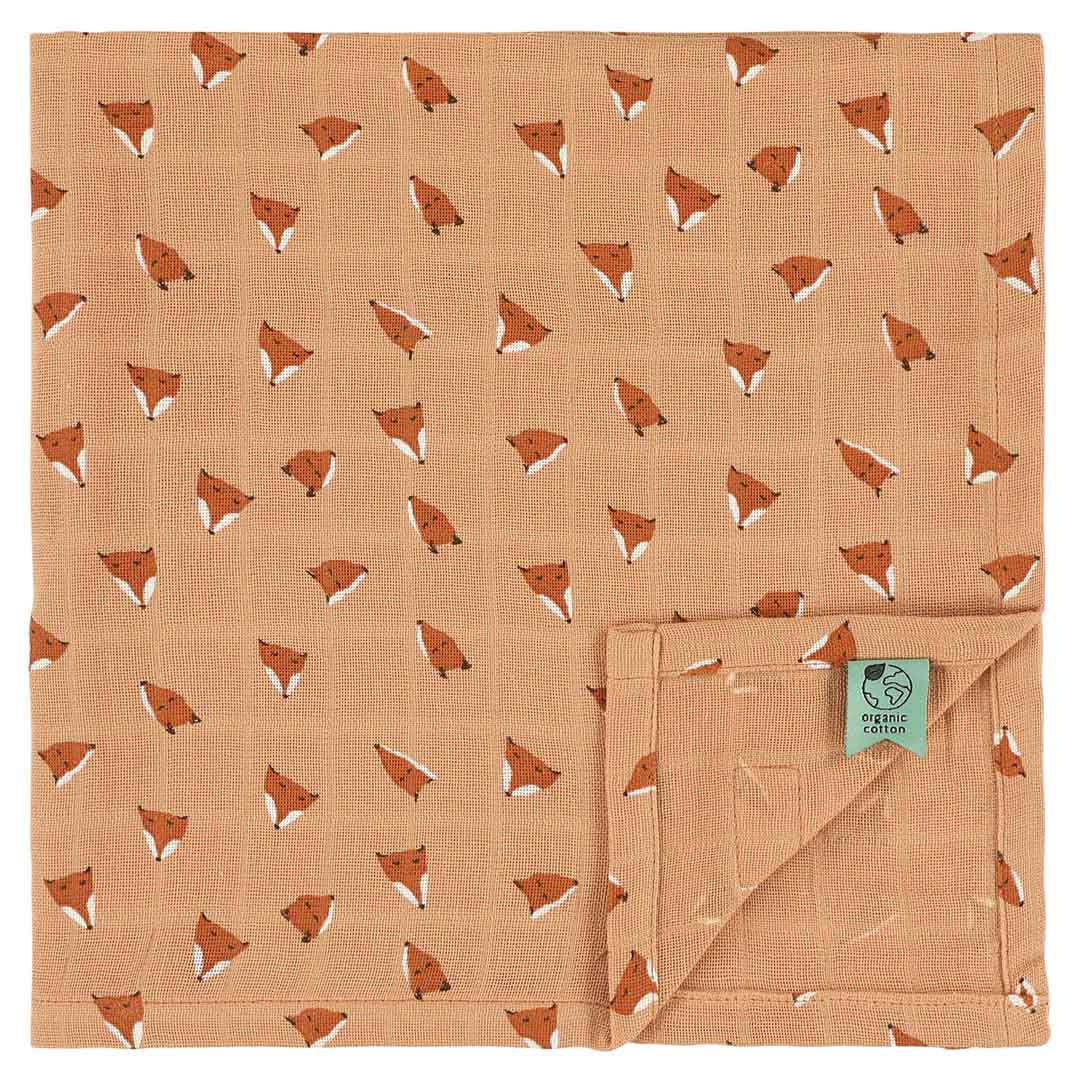 Muslin cloths 3-pack mix | 55x55cm - Fierce Fox